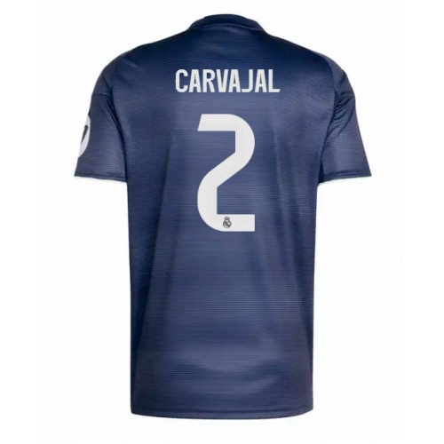 Pánský Fotbalový dres Real Madrid Daniel Carvajal #2 2025-26 Venkovní Krátký Rukáv